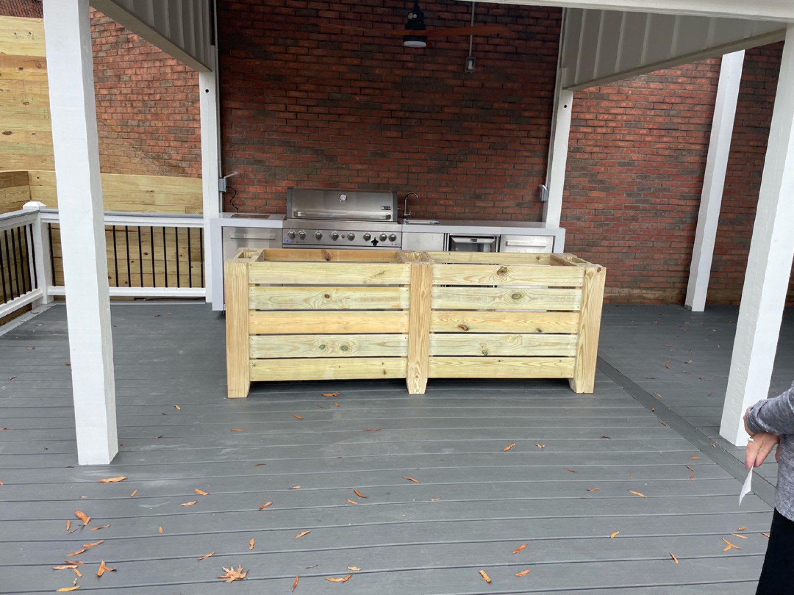 Multi-Level Deck & Outdoor Kitchen &mdash; Suwanee, GA
