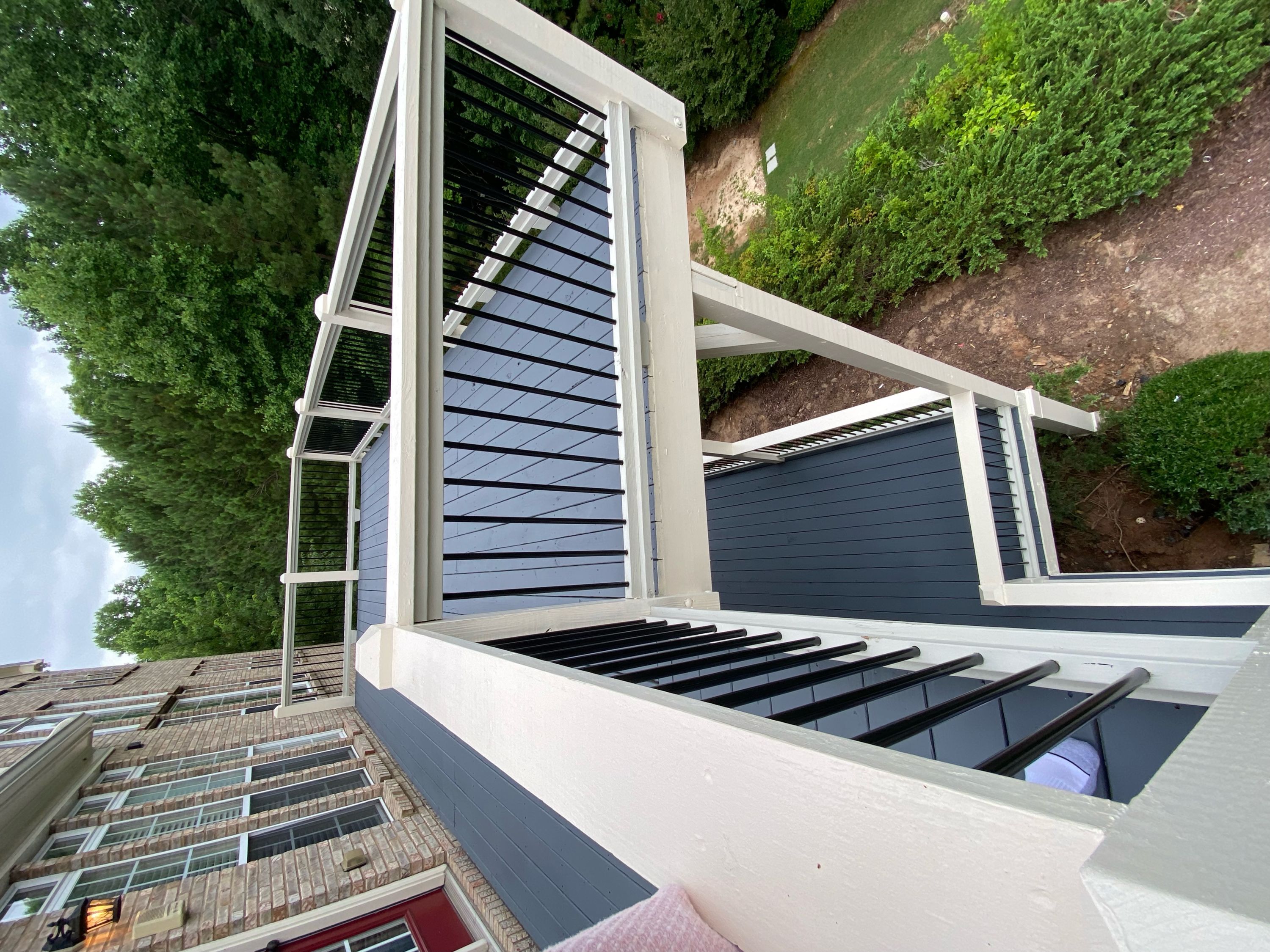 Two-Level Deck with Catwalk