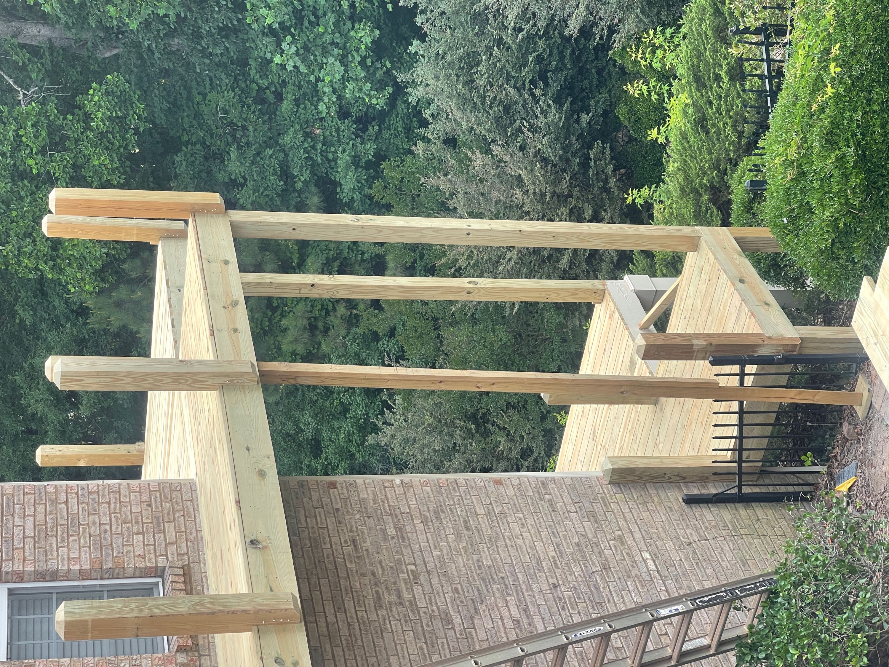 Two-Level Deck with Catwalk
