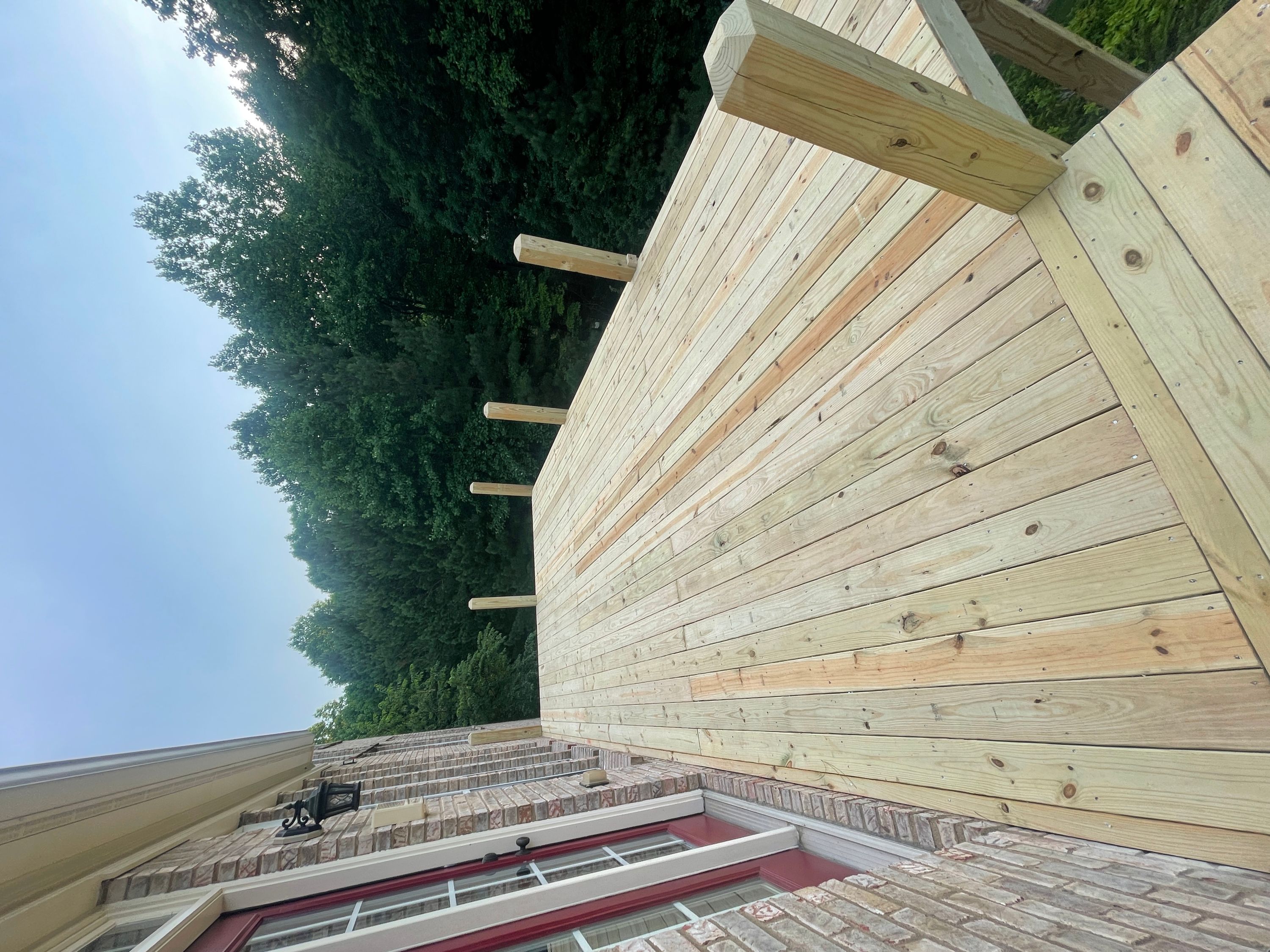 Two-Level Deck with Catwalk